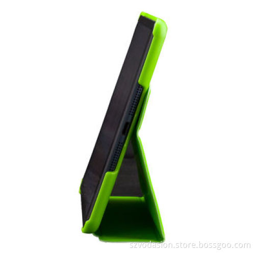 2014 New Hot selling Smart Protector Case for iPad Mini, Deboss by PU Leather/Microfiber